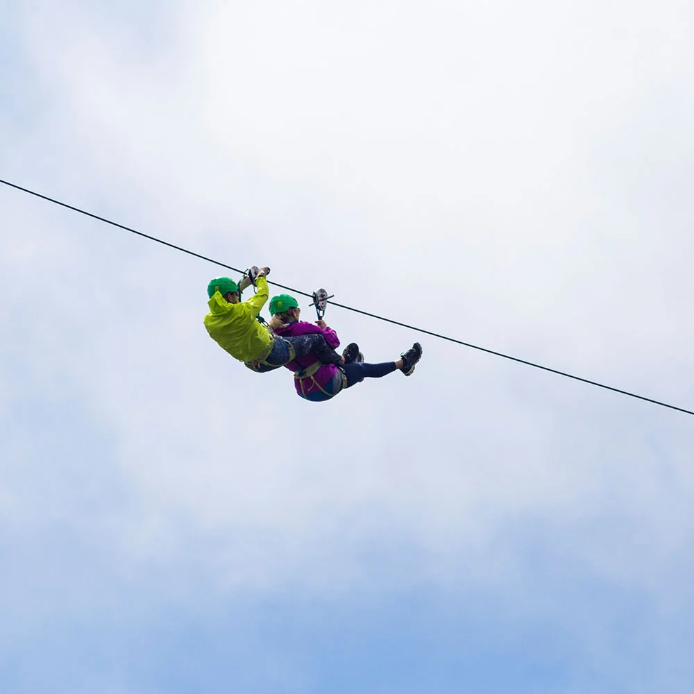 Tandem-Zipline